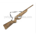 17# деревянные длинные игрушки резинкой пистолет